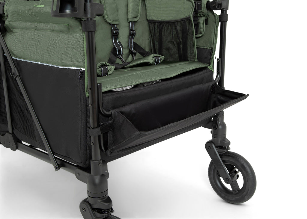 Jeep Wrangler Deluxe 4 Seater Stroller Wagon with Cooler Bag