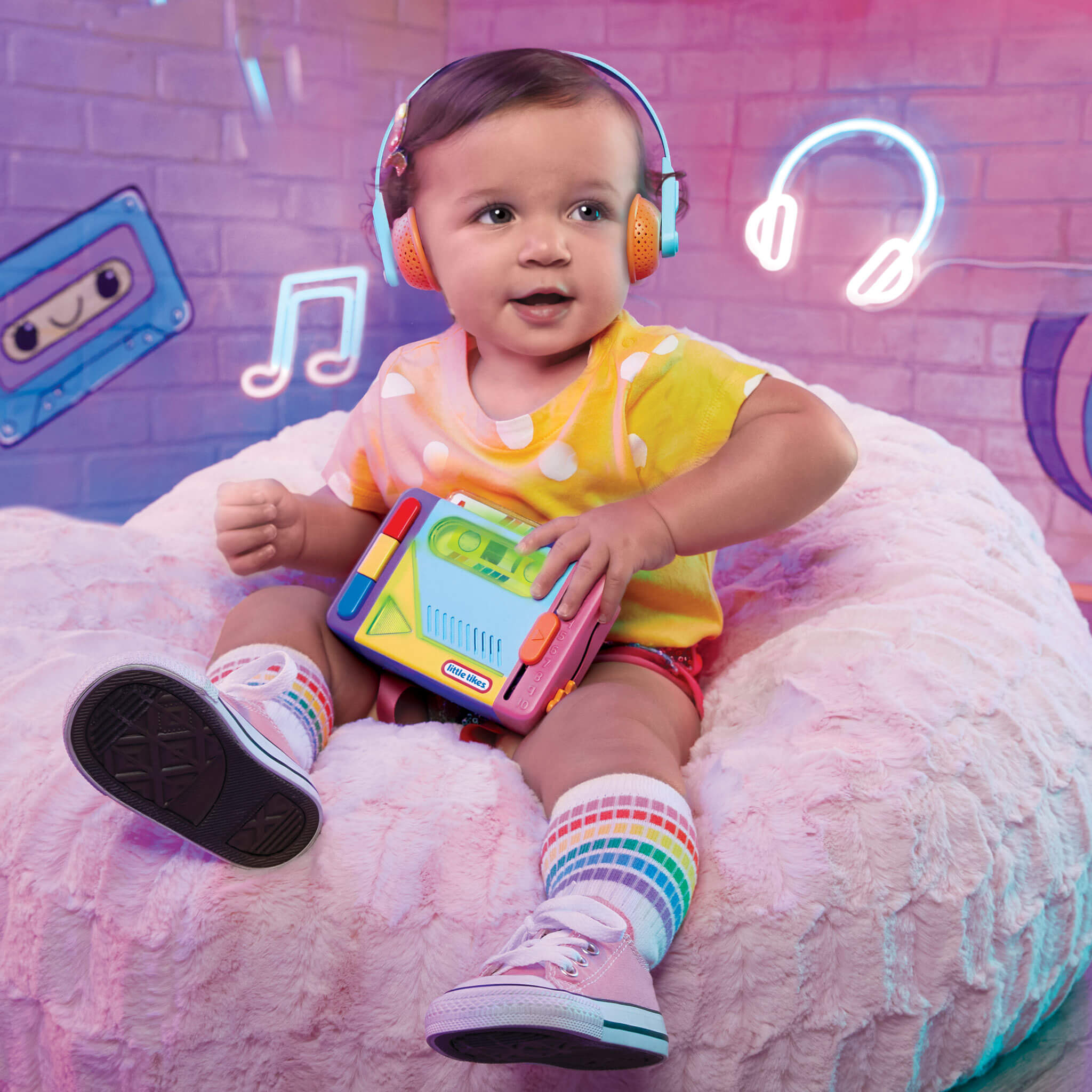 Old School™ Rainbow Remix Music Player