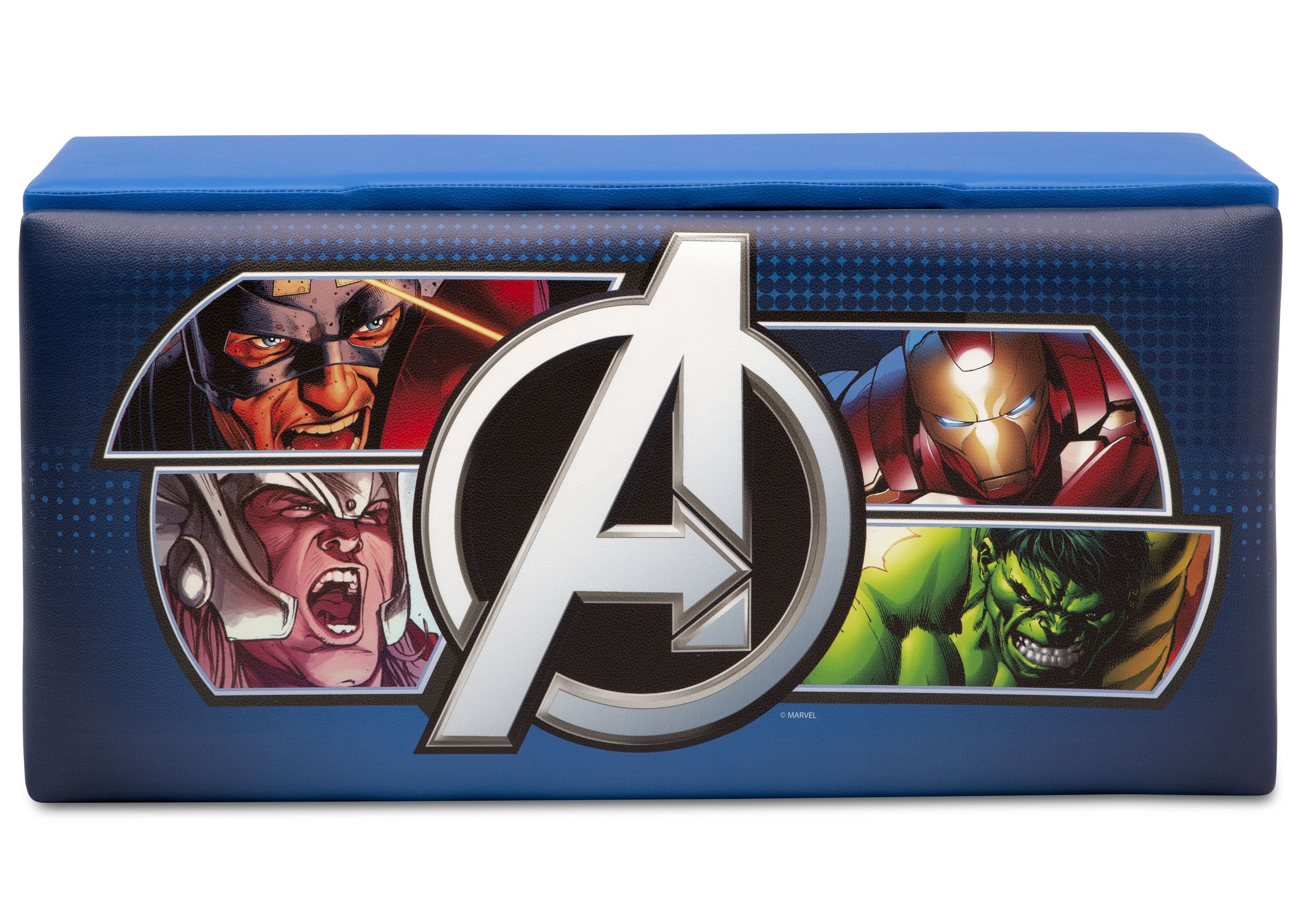 Avengers Upholstered Storage Bench for Kids