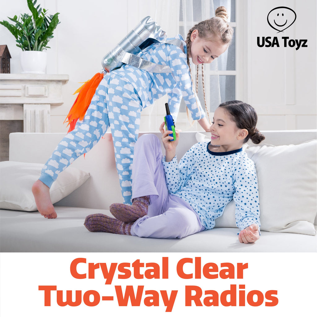 USA Toyz Vox Box Walkie Talkies for Kids - 2pk
