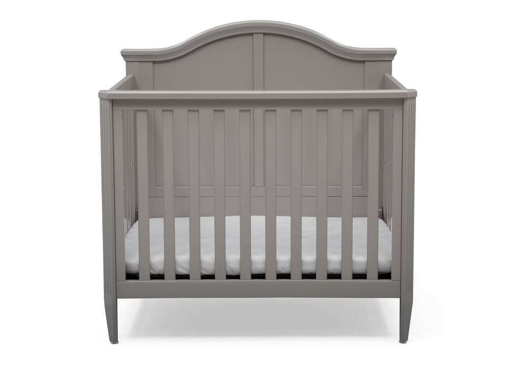 Parker Mini Convertible Baby Crib with Mattress and 2 Sheets