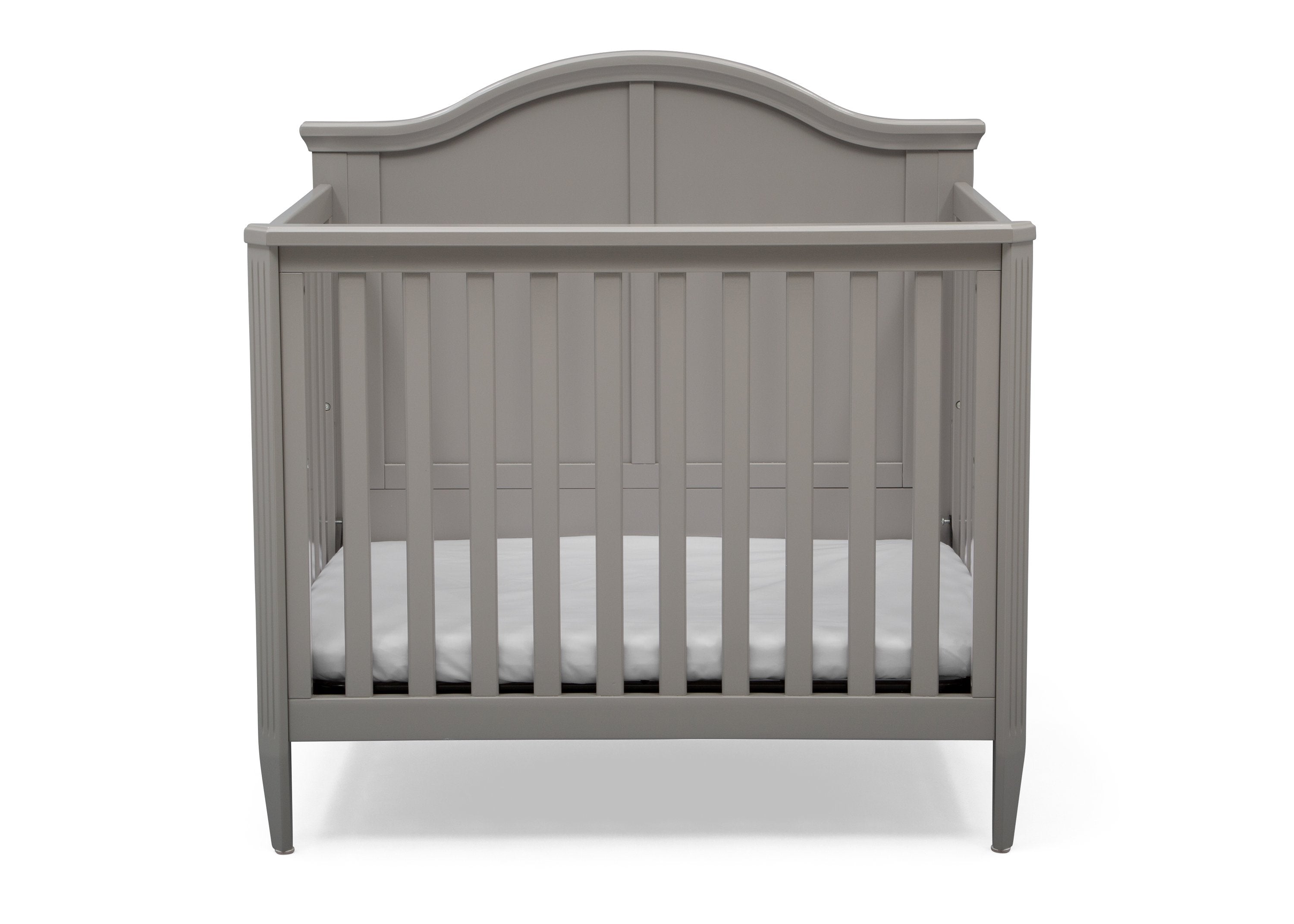 Parker Mini Convertible Baby Crib with Mattress and 2 Sheets