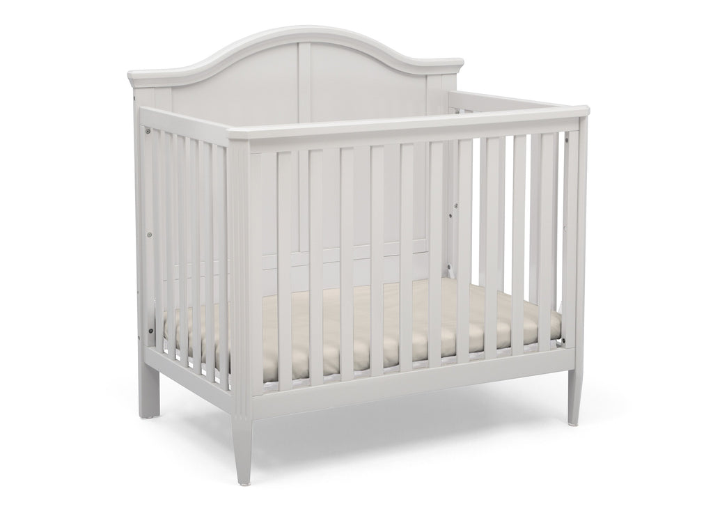 Parker Mini Convertible Baby Crib with Mattress and 2 Sheets