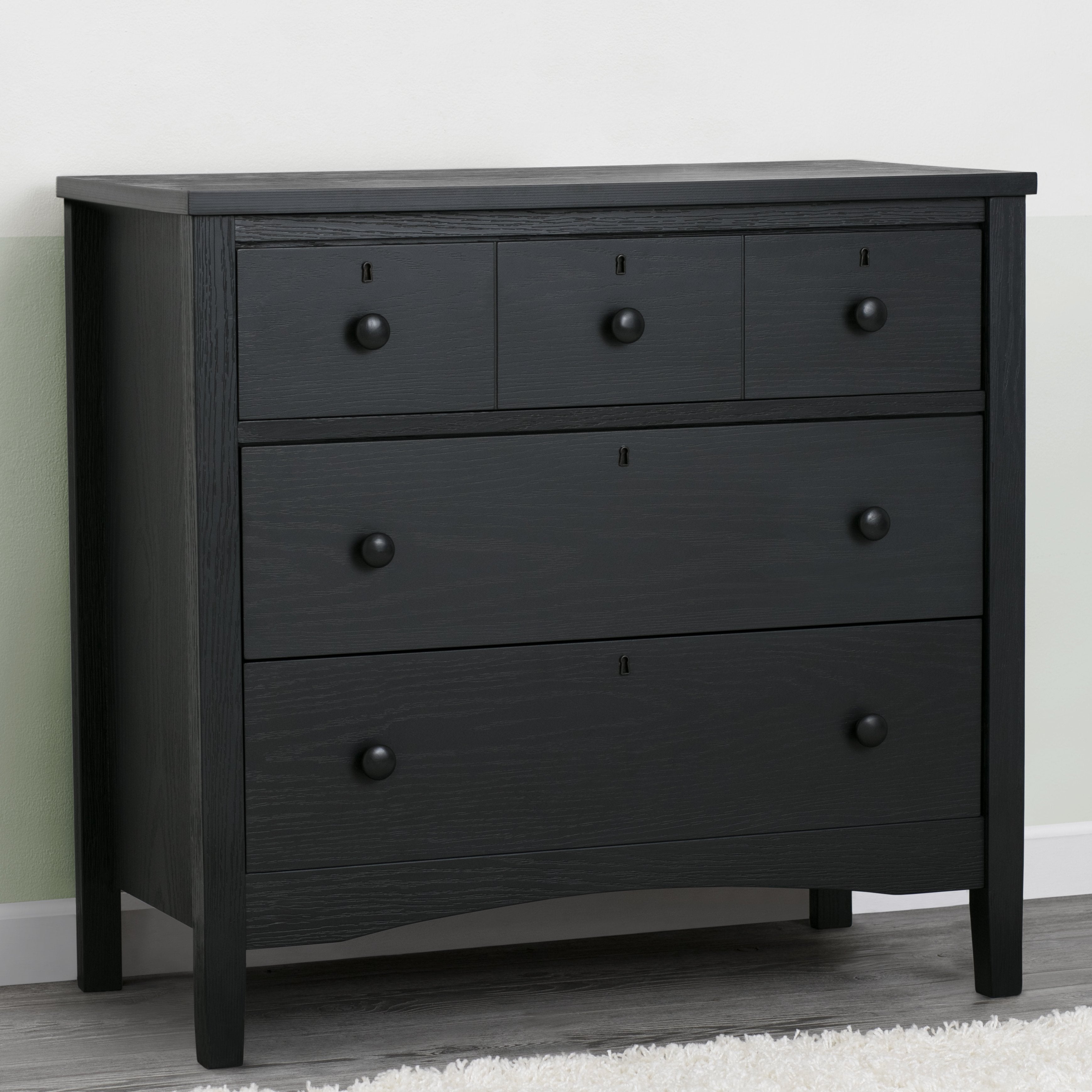 Farmhouse 3 Drawer Dresser with Changing Top
