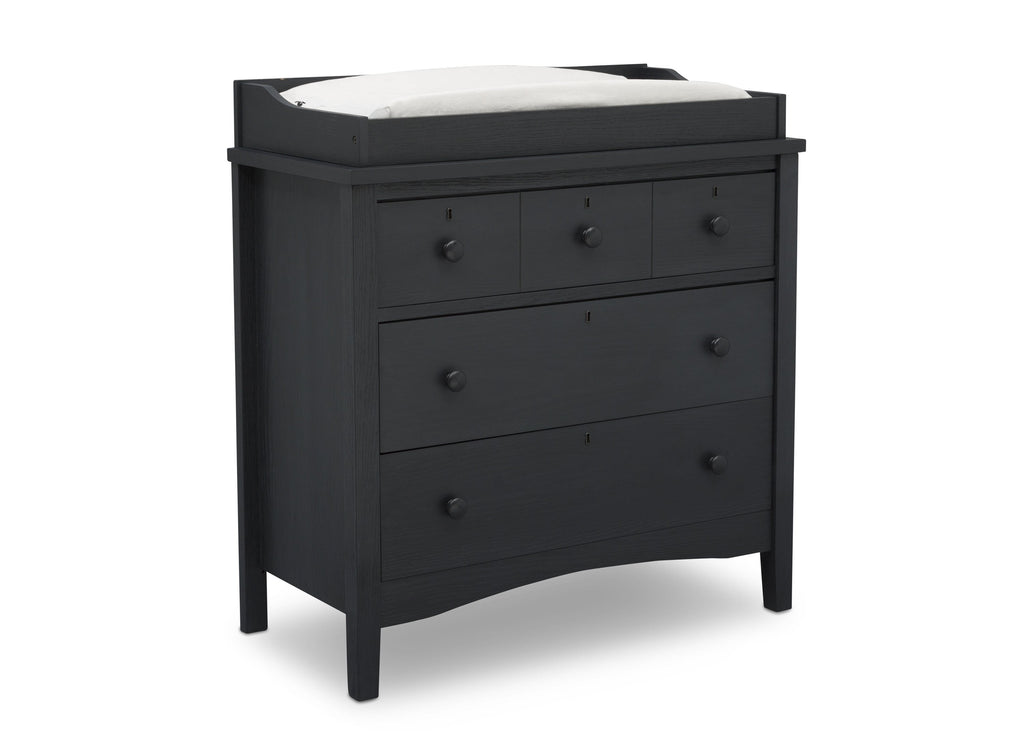 Farmhouse 3 Drawer Dresser with Changing Top