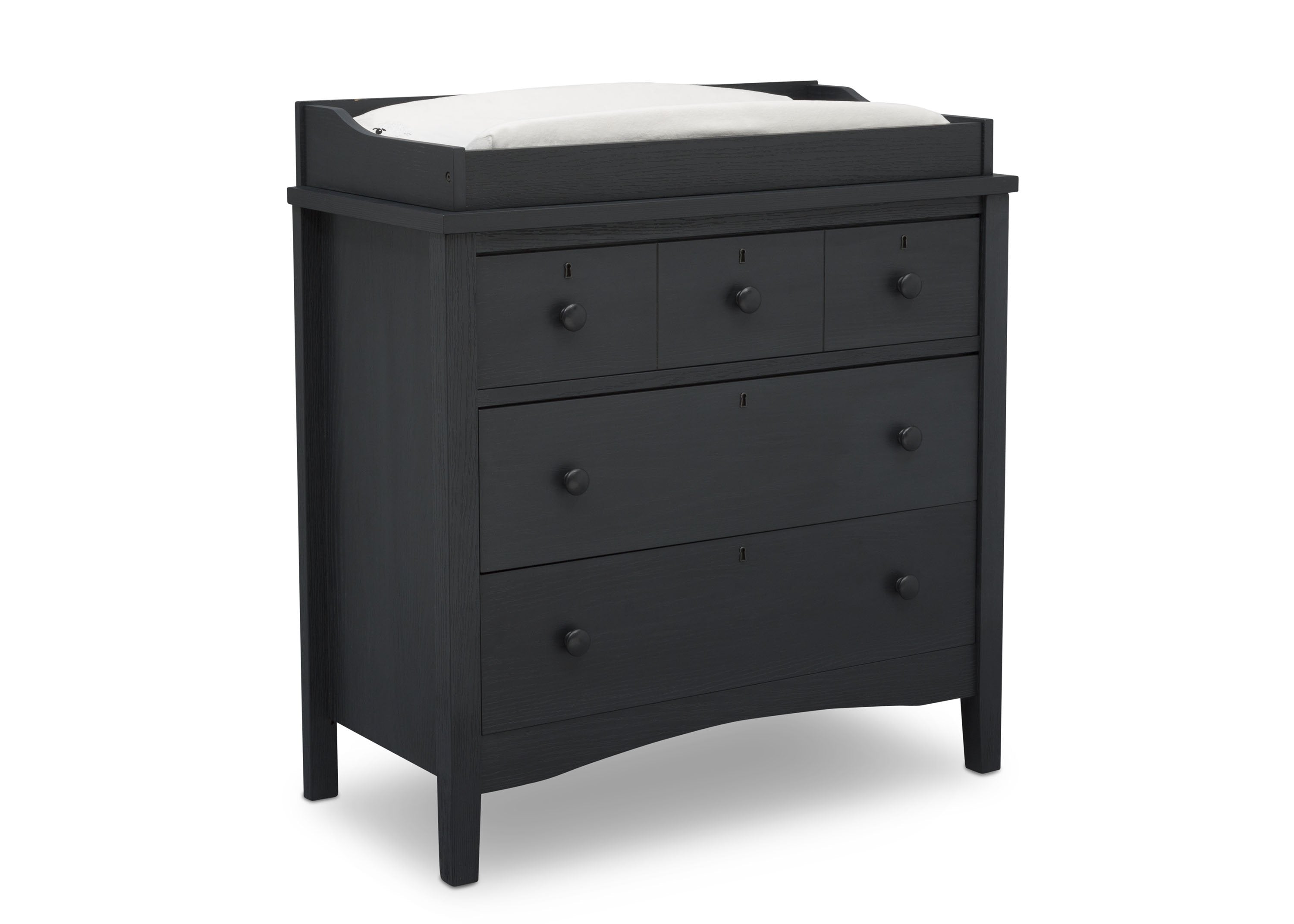 Farmhouse 3 Drawer Dresser with Changing Top