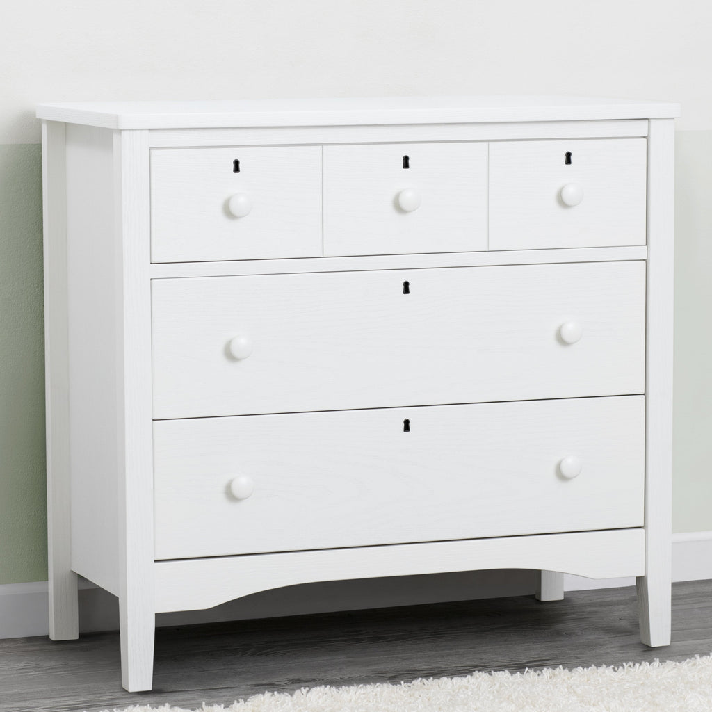 Farmhouse 3 Drawer Dresser with Changing Top