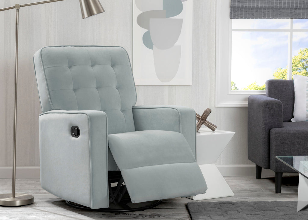 Grant Glider Swivel Recliner Featuring LiveSmart Fabric by Culp