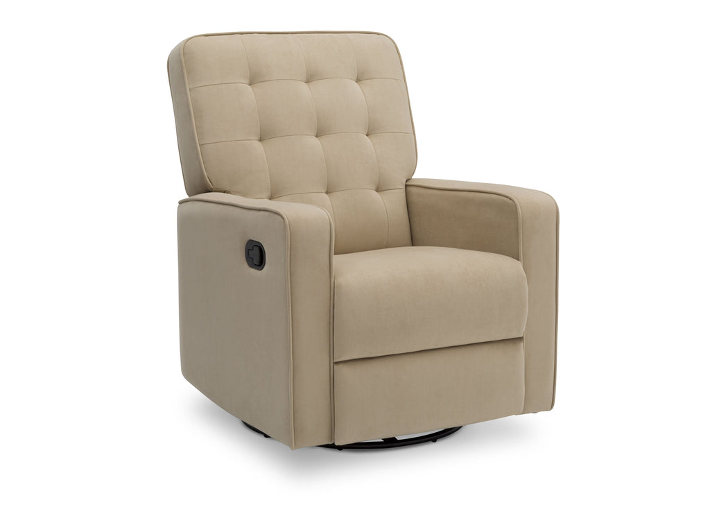 Graham Nursery Glider Swivel Recliner Featuring LiveSmart Fabric by Culp